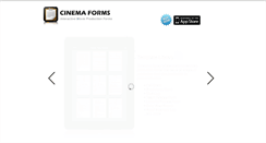 Desktop Screenshot of cinemaforms.com